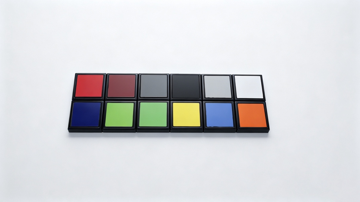 BCRA-Standard Color Tiles for Spectrophotometers - 12 Pieces