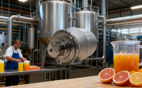 Measure the concentration of juice-Inline Refractometer