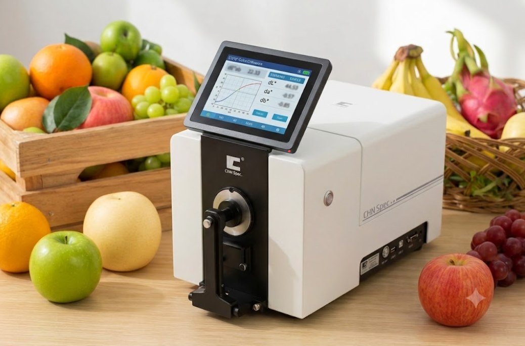 chnspec CS-821N measuring the freshness of fruits.png