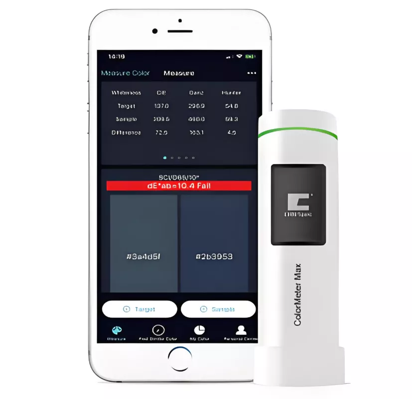 ColorMeter MAX Pocket D/8‑SCI Spectral Colorimeter High‑Repeatability for Precision Industrial Color QC