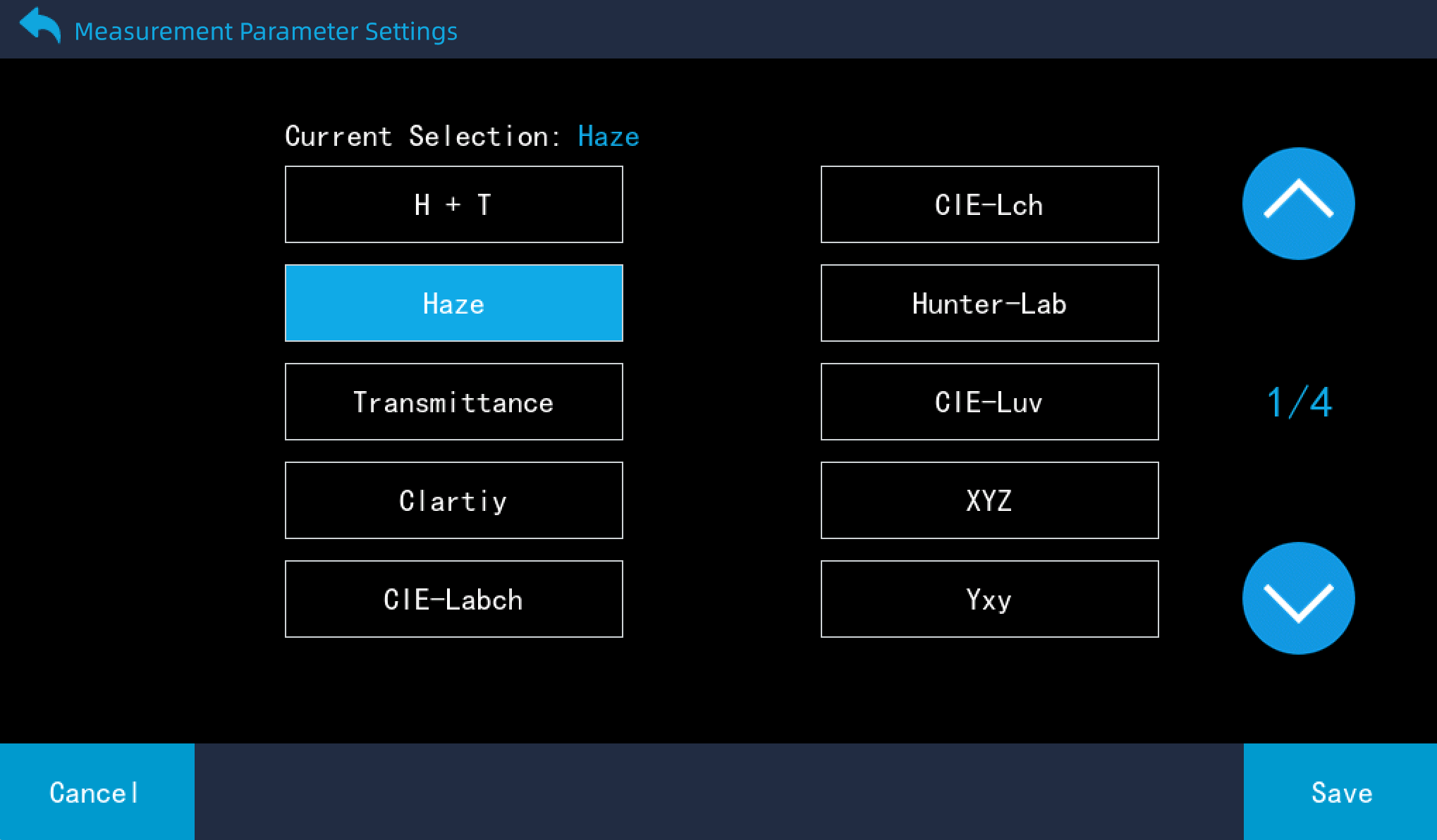 Color Haze Meter THC-08